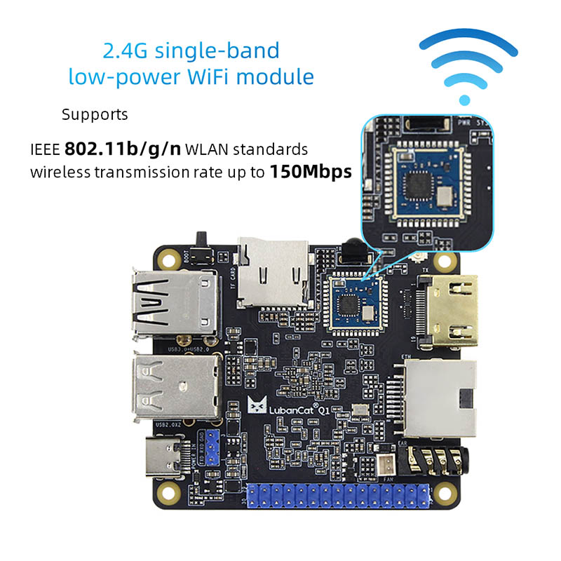 Rockchip RK3528A Linux Motherboard Board SBC -bord